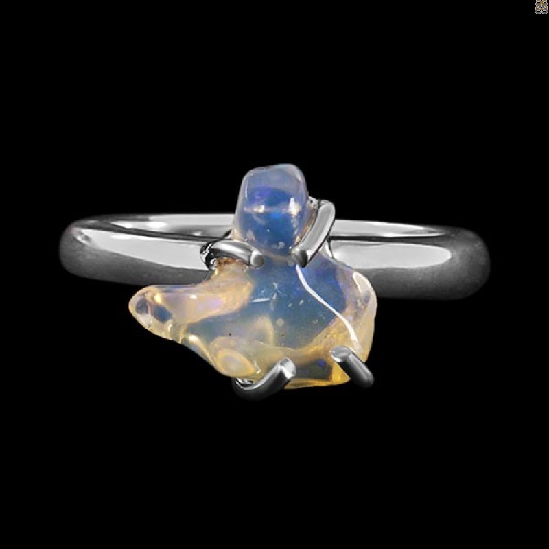 Opal Polished Nugget Ring-R-Size-9 OPL-2-870