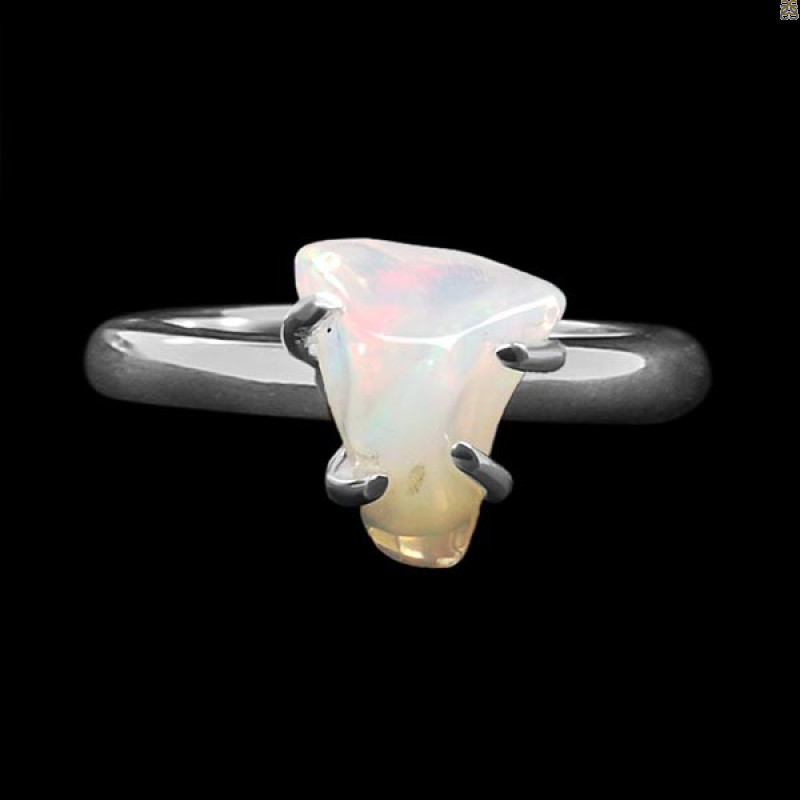 Opal Polished Nugget Ring-R-Size-9 OPL-2-875