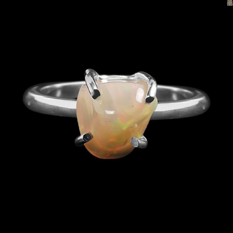 Opal Polished Nugget Ring-R-Size-9 OPL-2-895