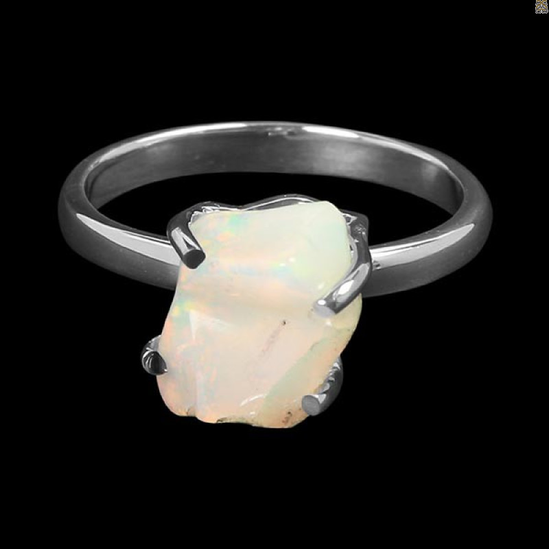 Opal Polished Nugget Ring-R-Size-7 OPL-2-918
