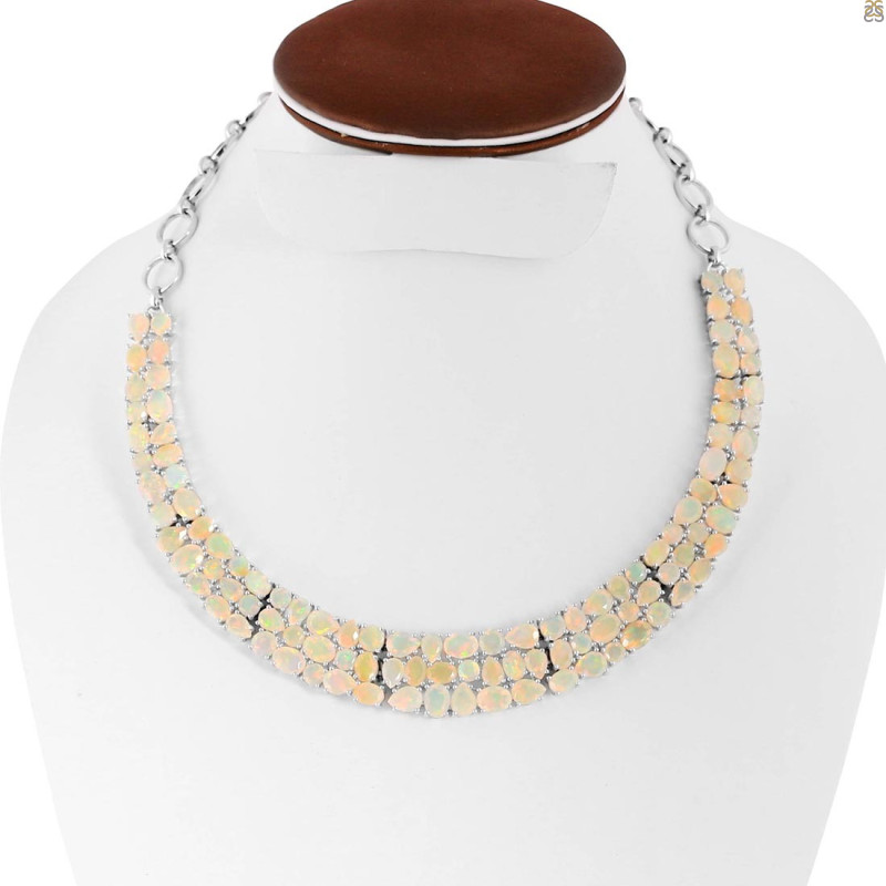 Opal Necklace OPL-RDN-109.