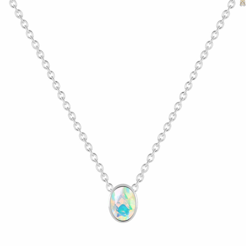 Opal Necklace OPL-RDN-454.
