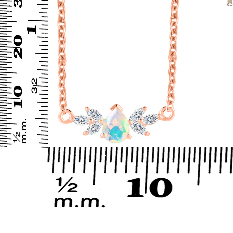 Opal Necklaces OPL-RDN-471.