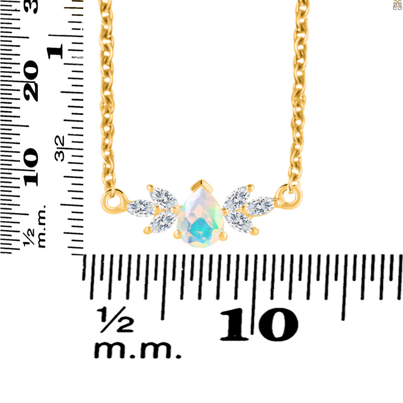 Opal Necklaces OPL-RDN-471.