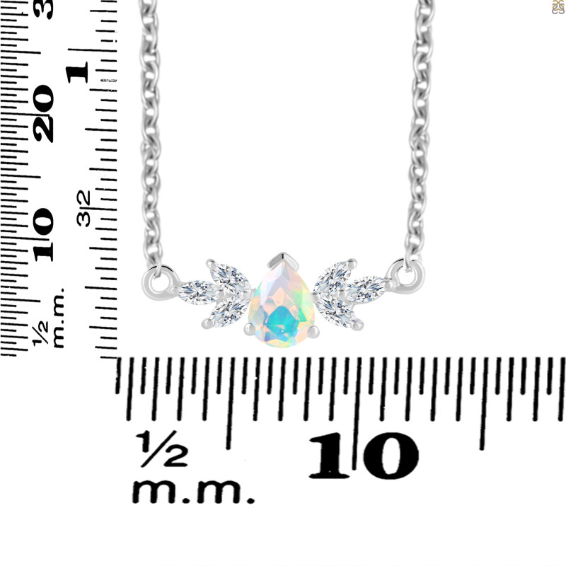 Opal Necklaces OPL-RDN-471.