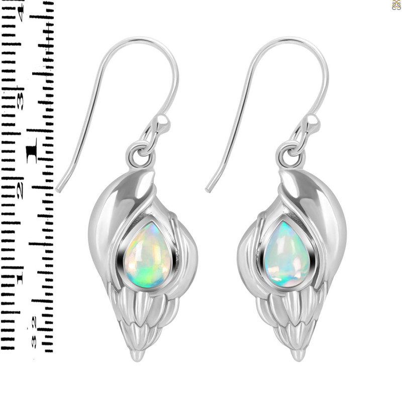 Opal Shell Earring OPL-RUE-7.