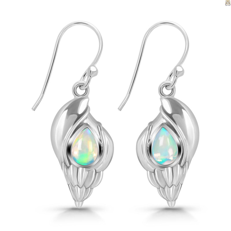 Opal Shell Earring OPL-RUE-7.