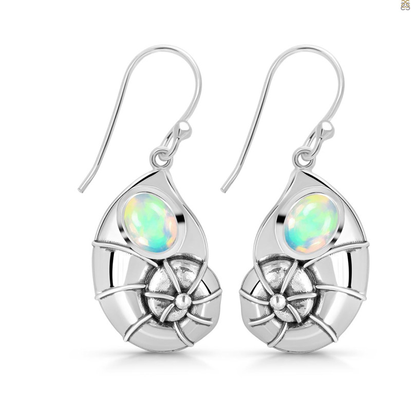 Opal Snail Earring OPL-RUE-18.