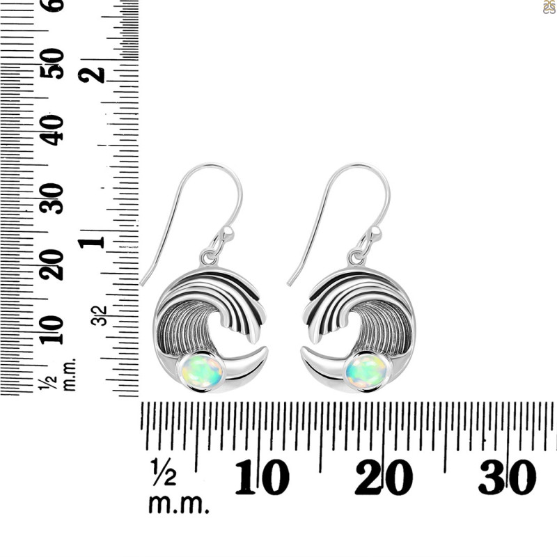 Opal Waves Earring OPL-RUE-23.