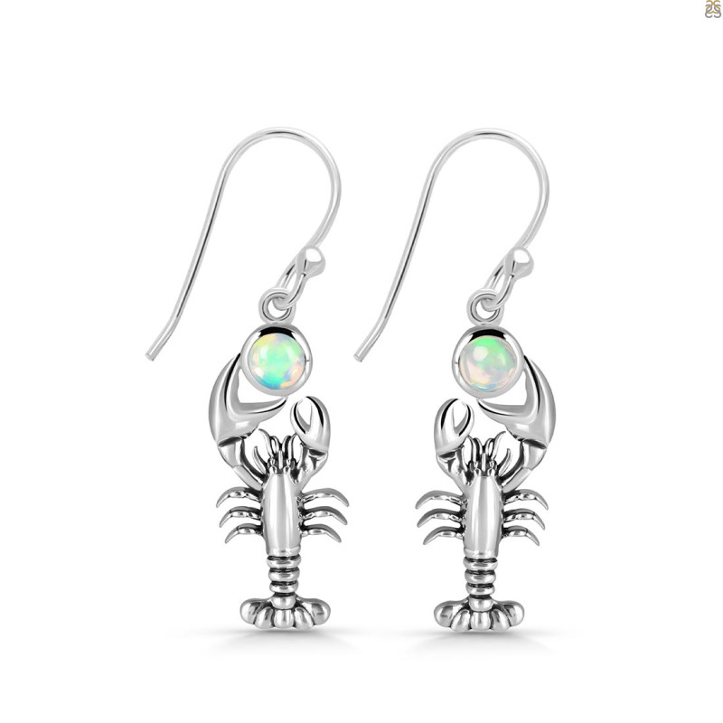 Opal Lobster Earring OPL-RUE-45.