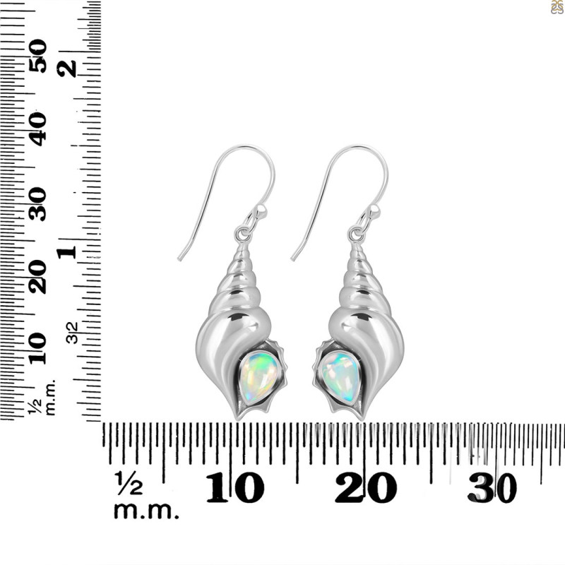 Opal Shell Earring OPL-RUE-49.