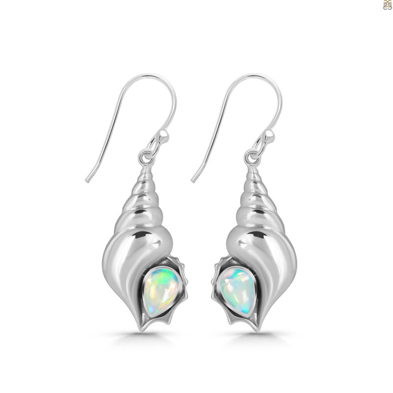 Opal Shell Earring OPL-RUE-49.
