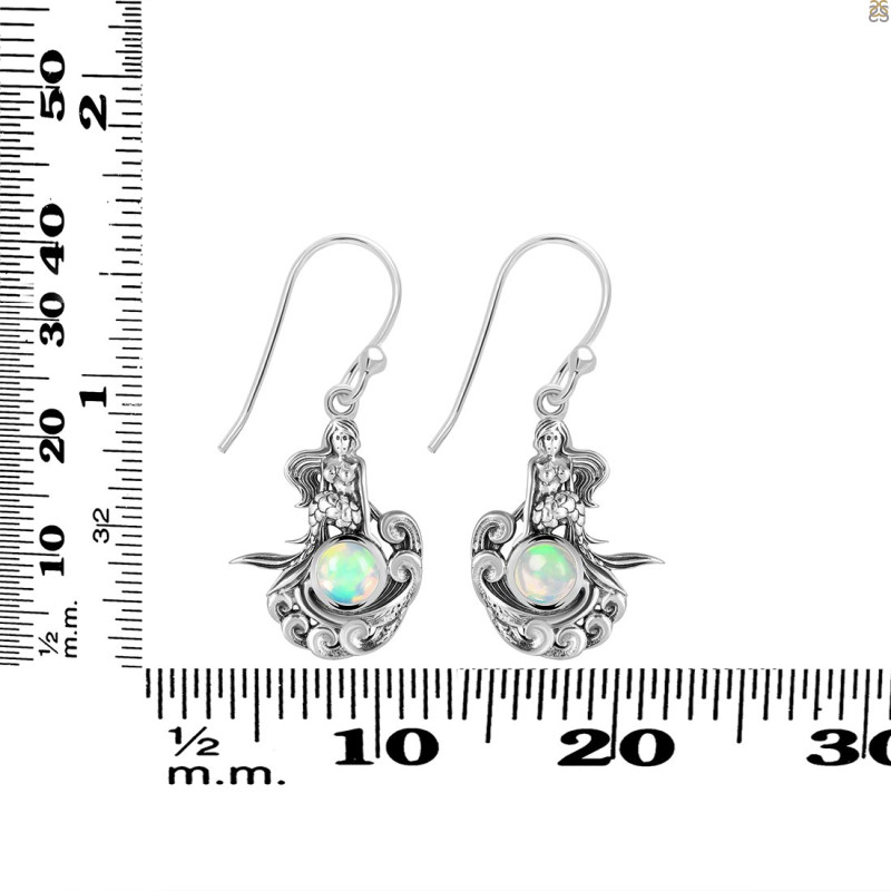 Opal Mermaid Earring OPL-RUE-53.