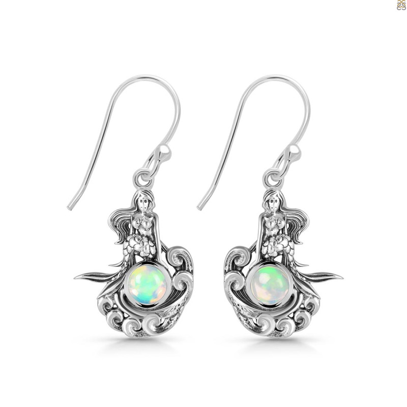 Opal Mermaid Earring OPL-RUE-53.