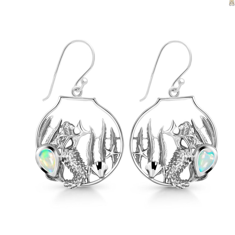 Opal Sea Life Earring OPL-RUE-54.