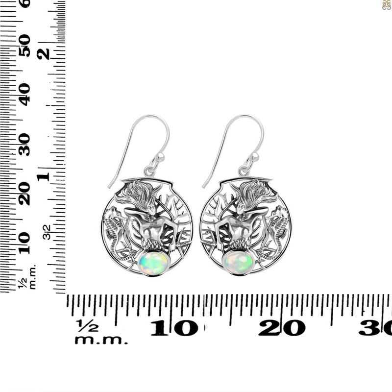 Opal Mermaid Earring OPL-RUE-55.
