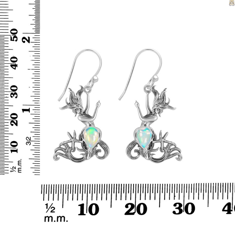 Opal Mermaid Earring OPL-RUE-61.