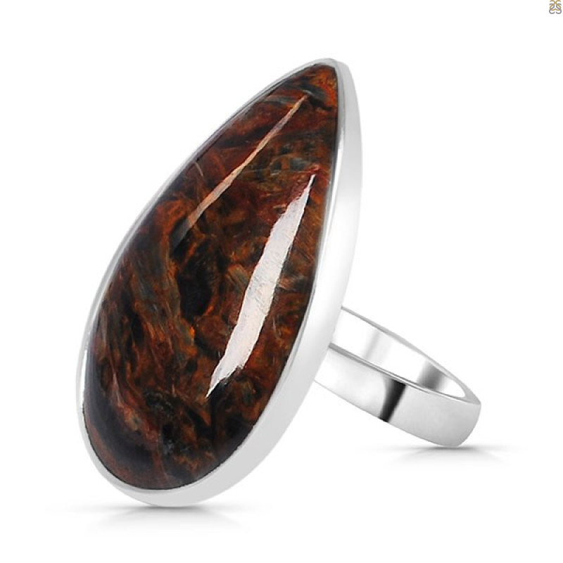 Pietersite Adjustable Ring-ADJ-R PIT-2-196