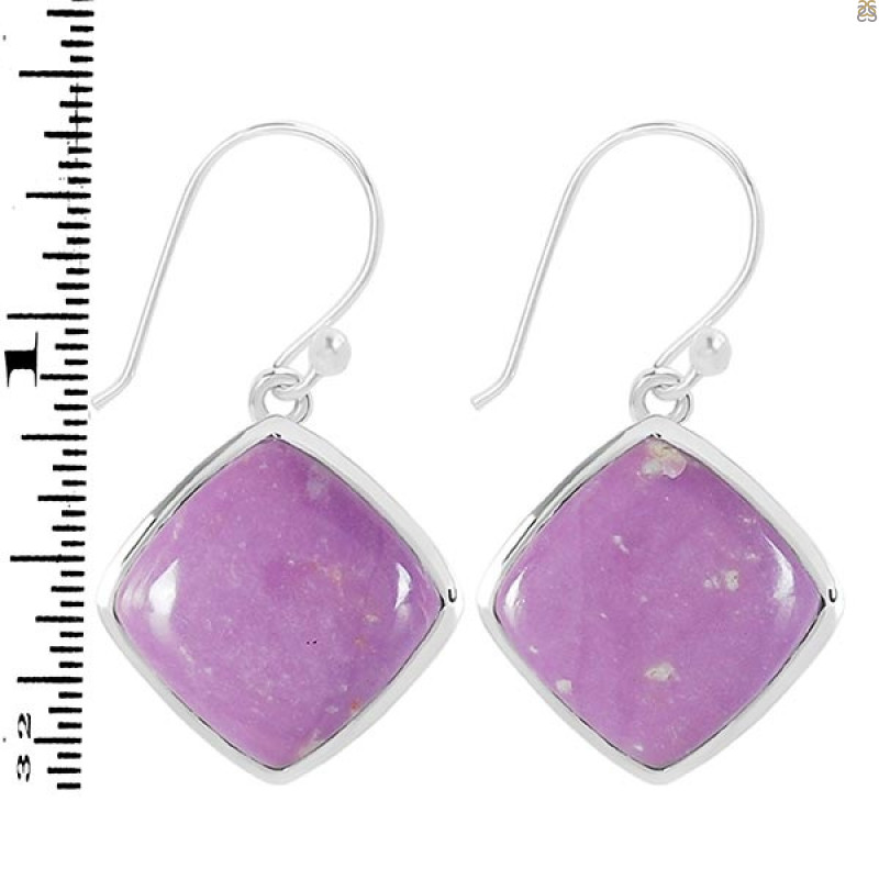 Phosphosiderite Earring-E PPD-3-57