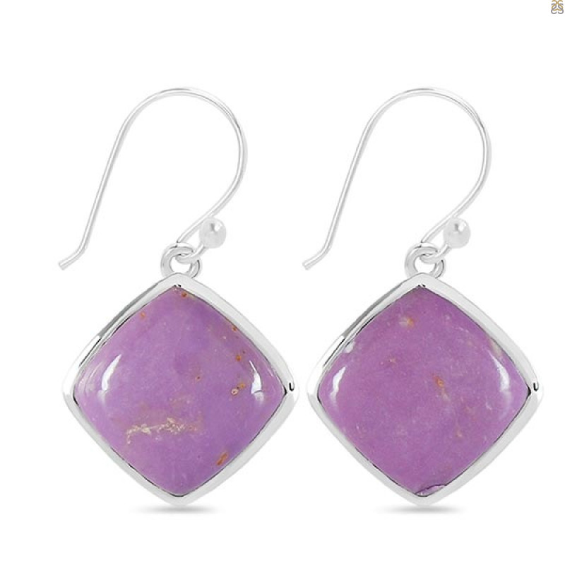 Phosphosiderite Earring-E PPD-3-58