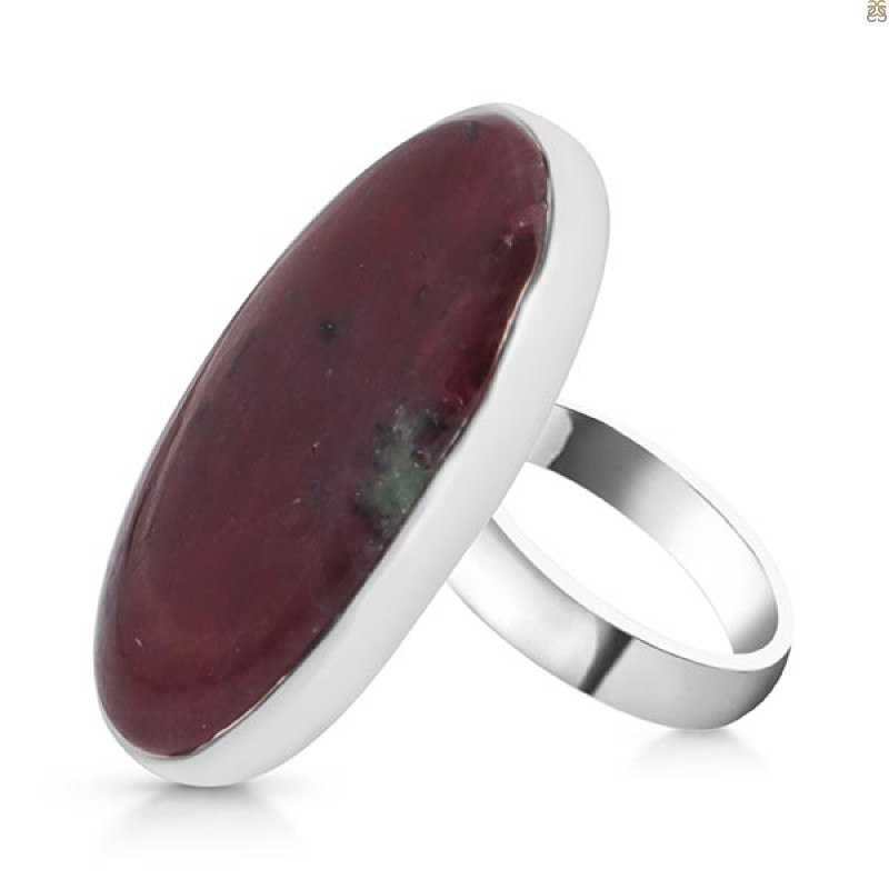 Pink Ruby Zoisite Adjustable Ring-ADJ-R PRZ-2-14