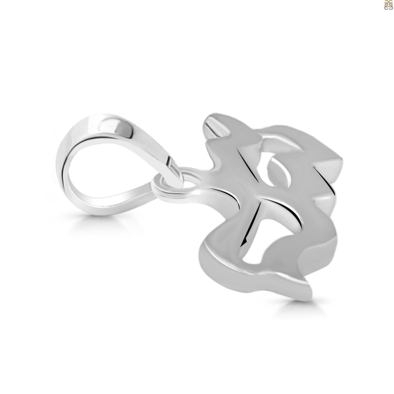 Aquarius Zodiac Plain Silver Jewelry Set PS-RDR-3088/RDE-1496/RDB-180/RDC-18.