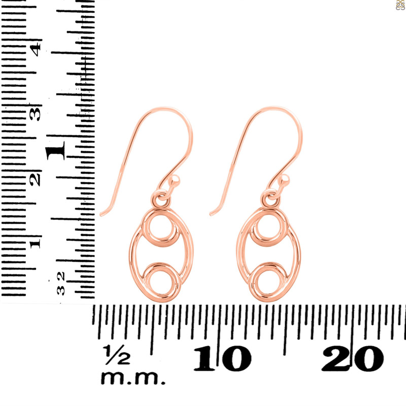 Cancer Zodiac Earring PS-RDE-1500.