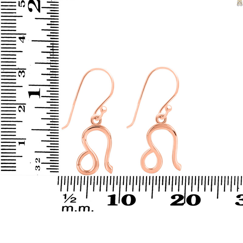 Leo Zodiac Earring PS-RDE-1501.