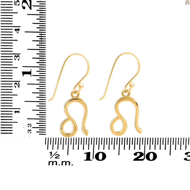 Leo Zodiac Earring PS-RDE-1501.