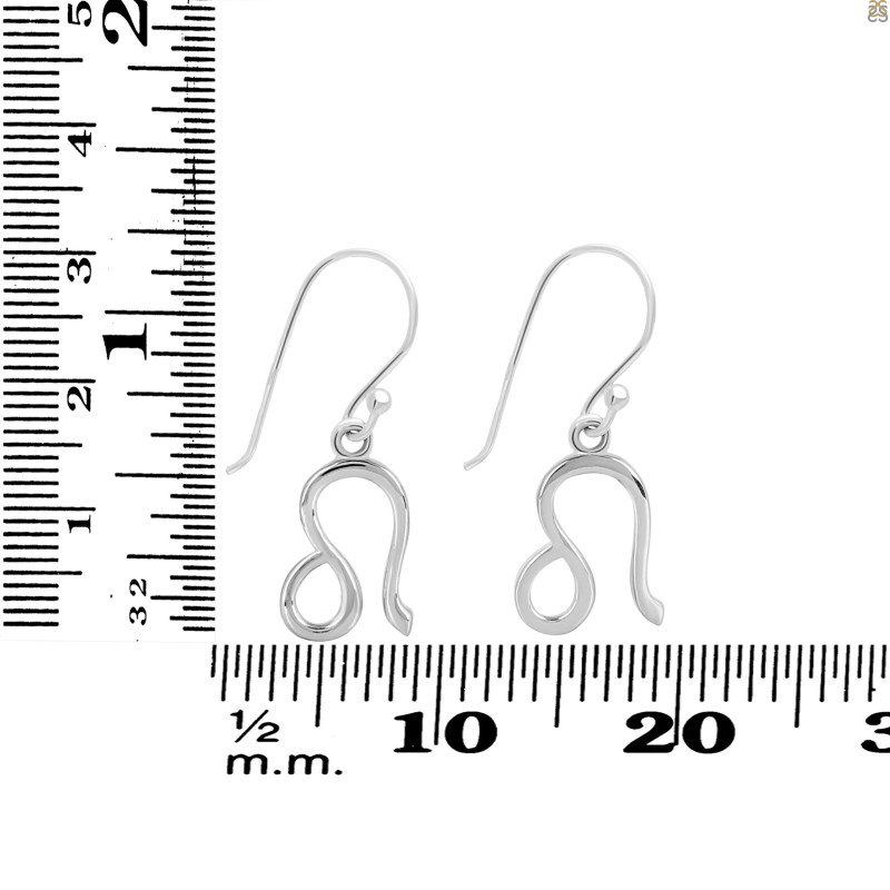 Leo Zodiac Earring PS-RDE-1501.