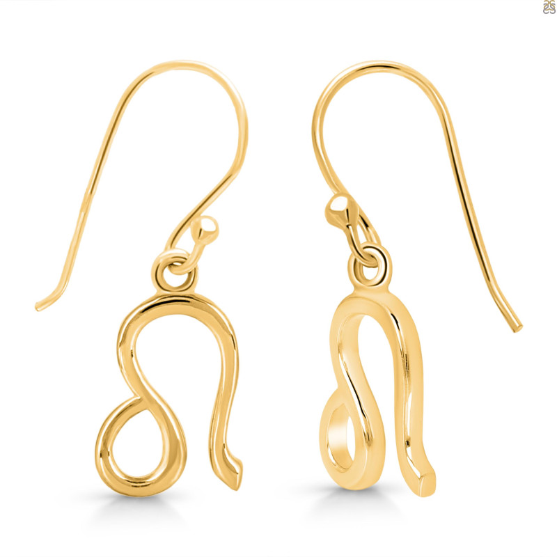 Leo Zodiac Earring PS-RDE-1501.