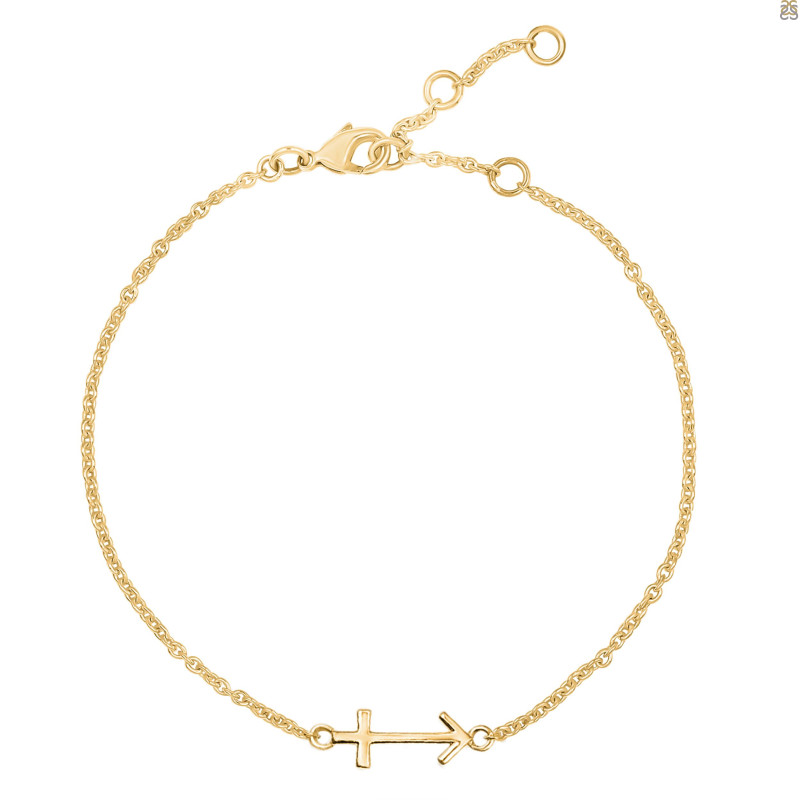Sagittarius Zodiac Plain Silver Jewelry Set PS-RDR-3097/RDE-1505/RDB-190/RDC-28.