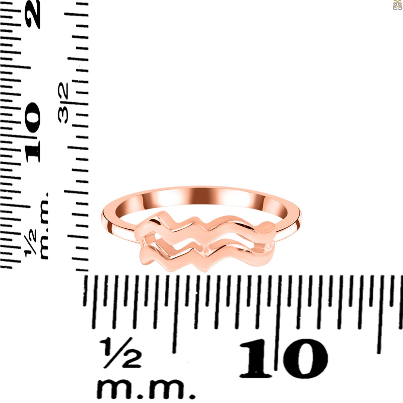 Aquarius Zodiac Ring PS-RDR-3088.