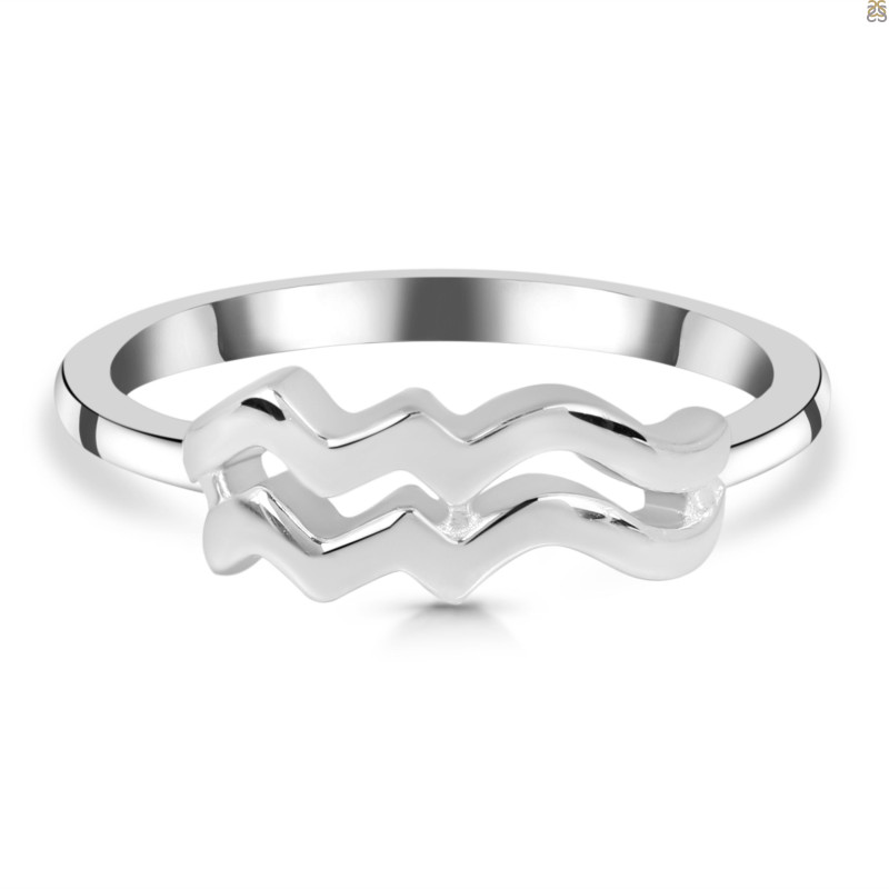 Aquarius Zodiac Ring PS-RDR-3088.