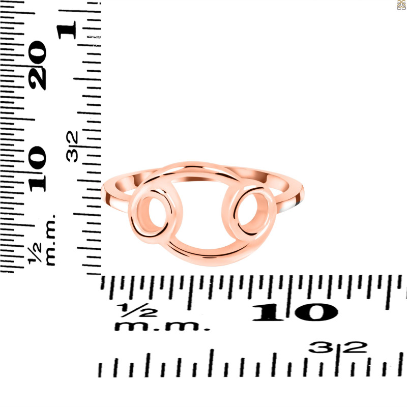 Cancer Zodiac Ring PS-RDR-3092.