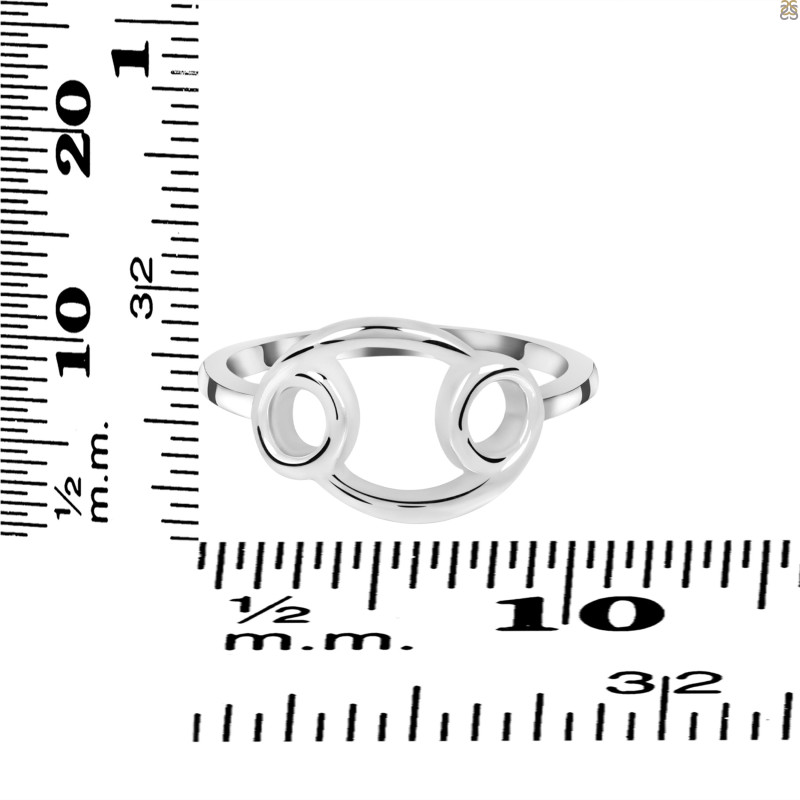 Cancer Zodiac Ring PS-RDR-3092.