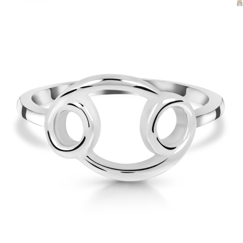 Cancer Zodiac Ring PS-RDR-3092.