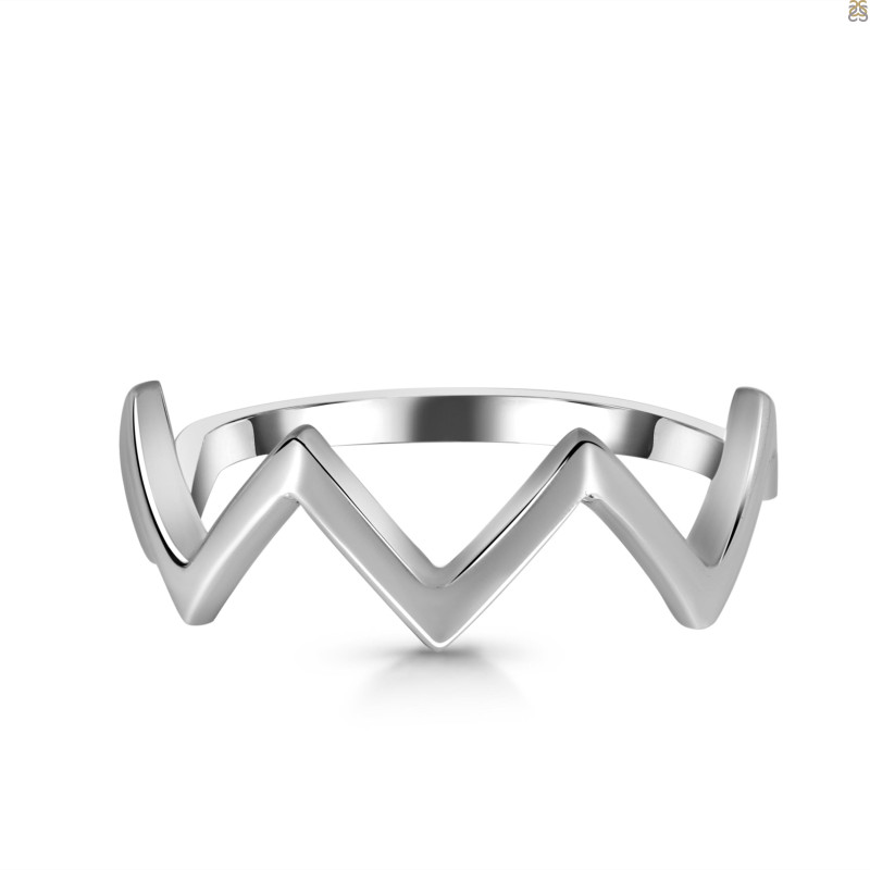 Plain Silver Ring PS-RDR-480.