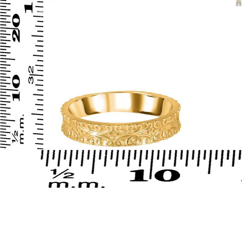 Plain Silver Ring PS-RDR-500.