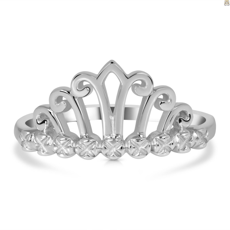 Plain Silver Ring PS-RDR-531.