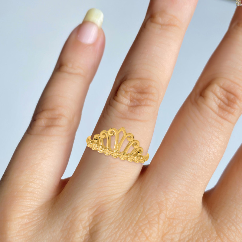 Plain Silver Ring PS-RDR-531.