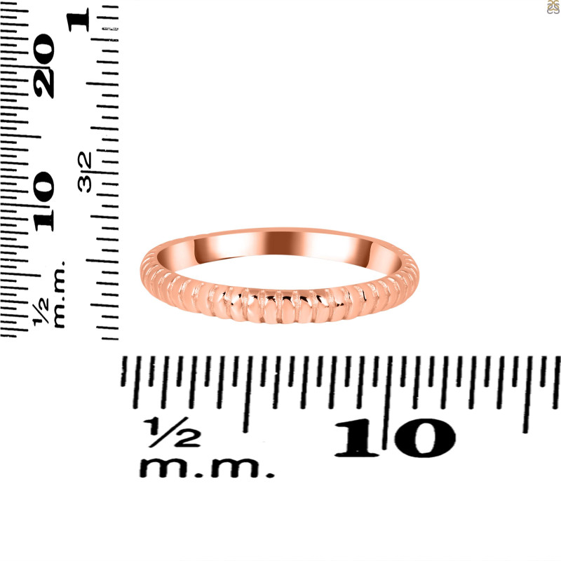 Plain Silver Ring PS-RDR-599.