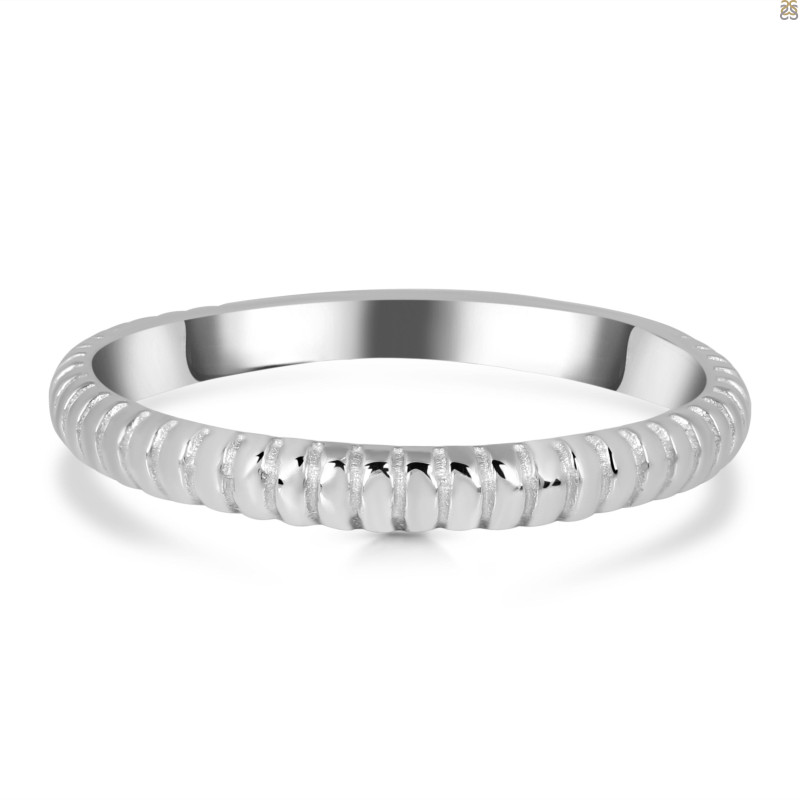 Plain Silver Ring PS-RDR-599.