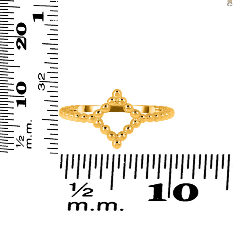 Plain Silver Ring PS-RDR-660.