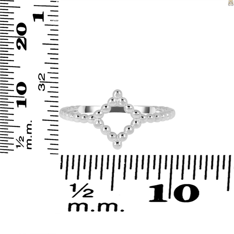 Plain Silver Ring PS-RDR-660.