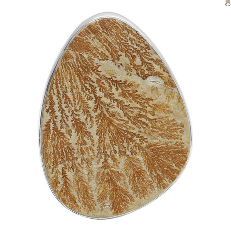 Psilomelane Dendrite Ring-R-Size-7 PSD-2-60