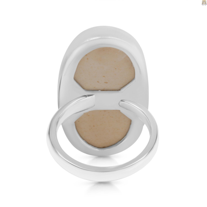Psilomelane Dendrite Adjustable Ring-ADJ-R PSD-2-85