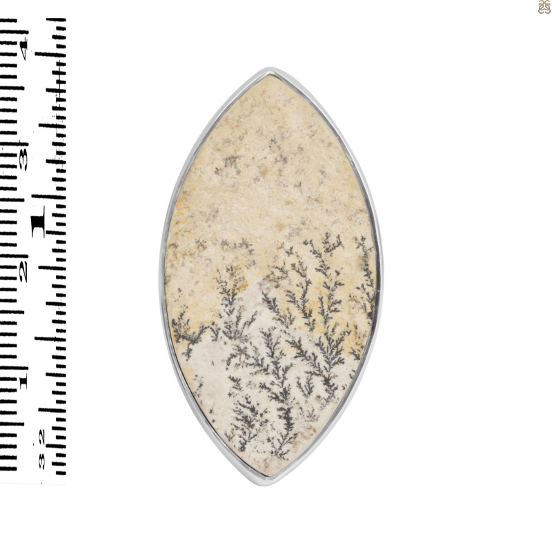 Psilomelane Dendrite Adjustable Ring-ADJ-R PSD-2-90