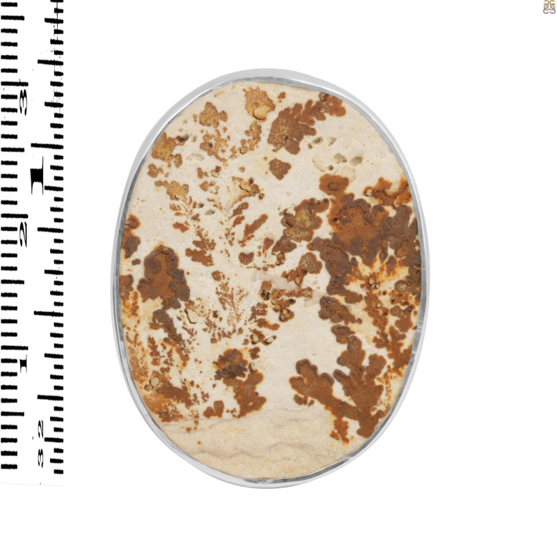 Psilomelane Dendrite Adjustable Ring-ADJ-R PSD-2-95