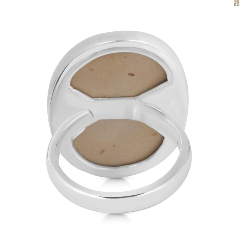 Psilomelane Dendrite Adjustable Ring-ADJ-R PSD-2-95